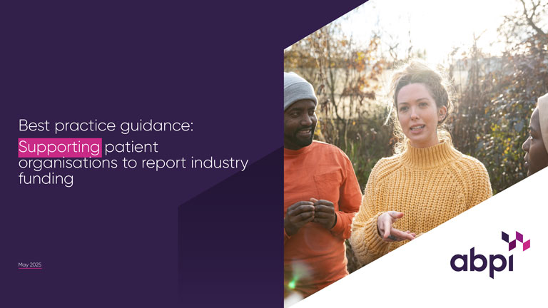 Best practice guidance: Supporting patient organisations to report industry funding